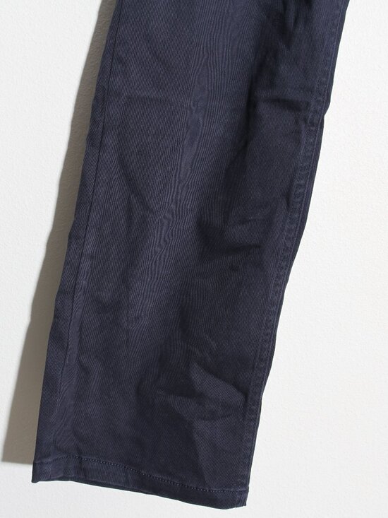 Finisterre Koerner Organic Cotton Trouser Pant Navy Blue Slim Size W32 x L32 - Picture 8 of 16